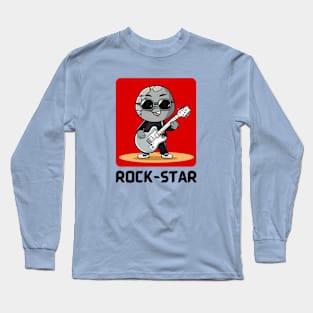 Rock-Star | Rock Pun Long Sleeve T-Shirt